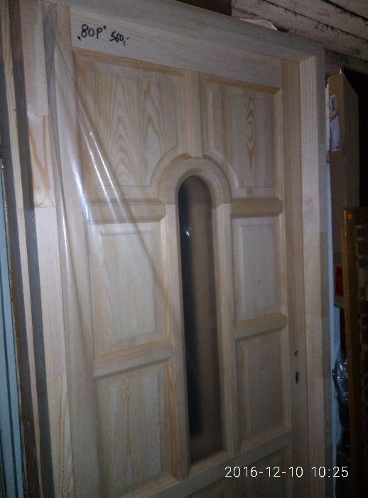 drzwi drewniane z futryną (ościeżnicą)-nowe
