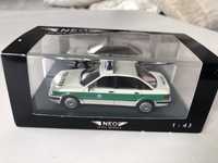 Model Audi 80 B4 Polizei skala 1:43 NEO 43353 Policja