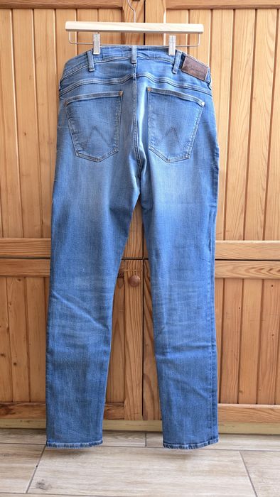 Wrangler LARSTOn Jeansy Slim Fit - light blue (34x34)