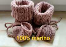 Skarpetki niechodki 12cm, 100% merino