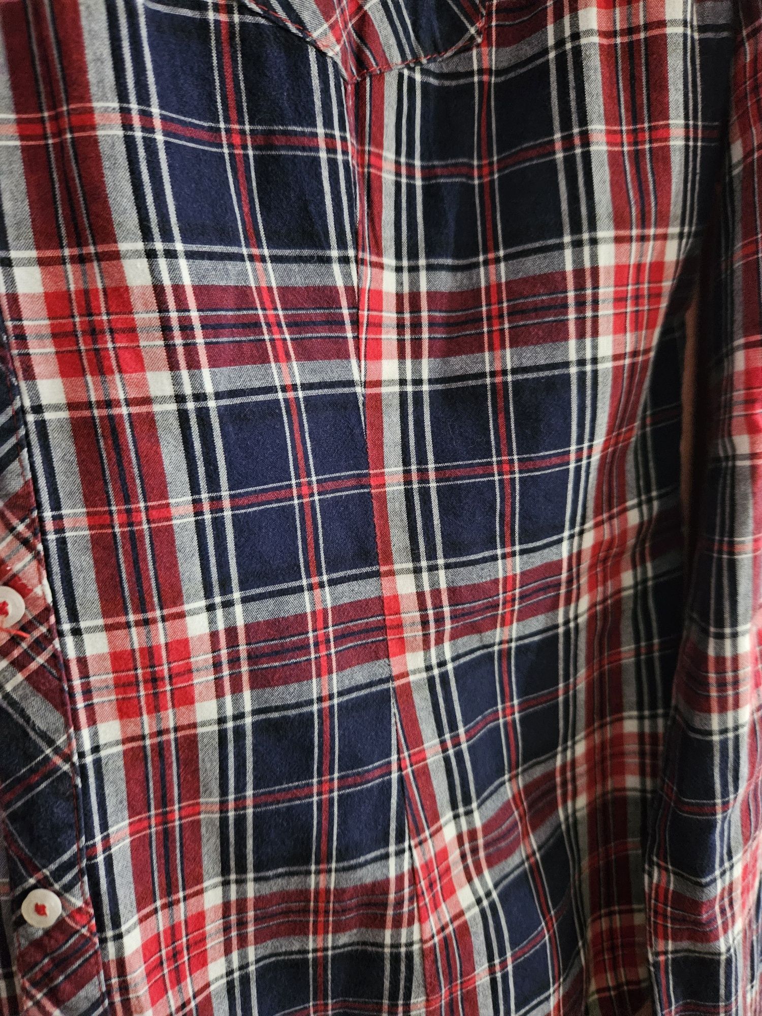 Camisa padrão xadrez C&A tamanho L
