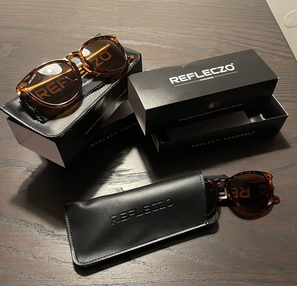 Óculos de Sol - pack 2 pares com lentes anti reflexo