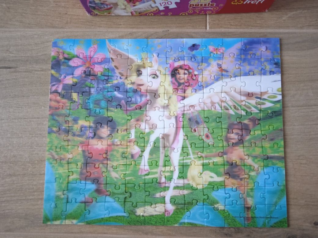 Puzzle 3D Mia i Ja 12p