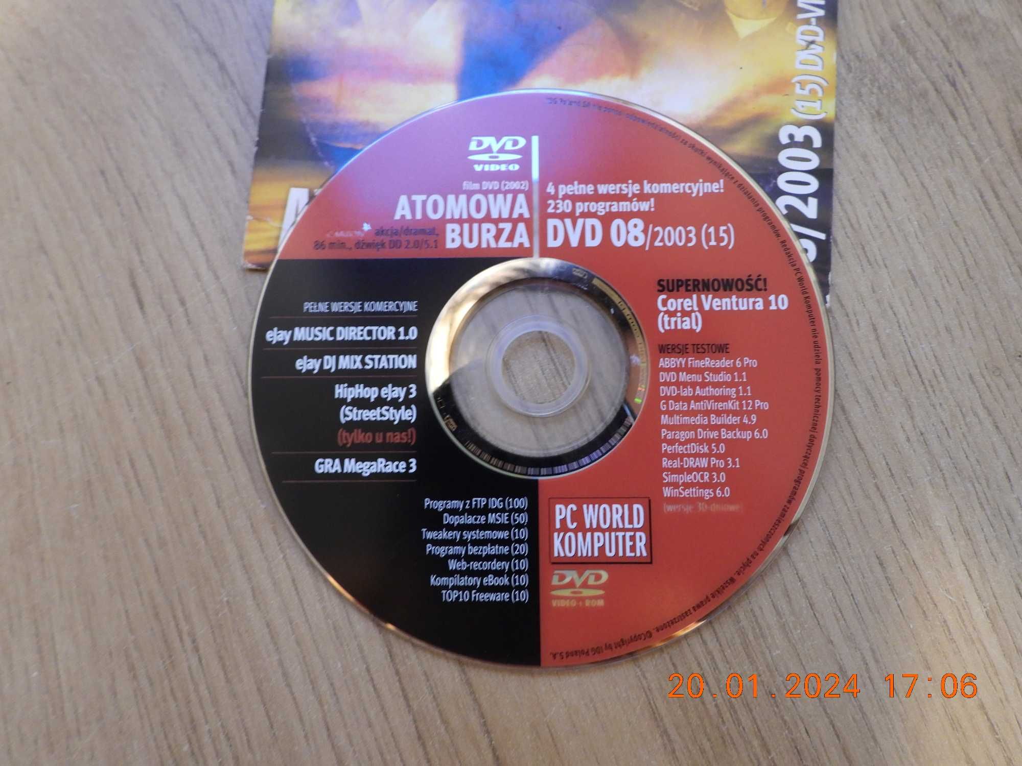 Atomowa burza - Film DVD   -PC World Komputer 08/2003