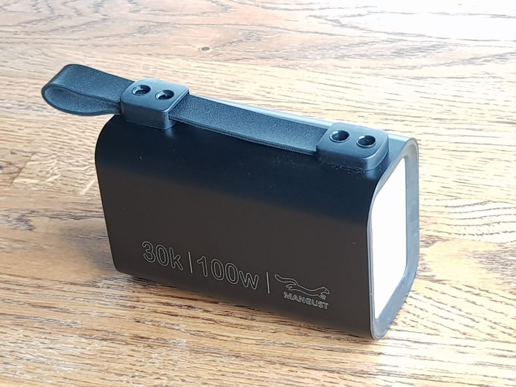 Повербанк Mangust Metal M1 30000mAh 100w  павер міні зарядна станція