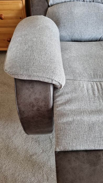 Sofa kanapa z funkcją Relax szara