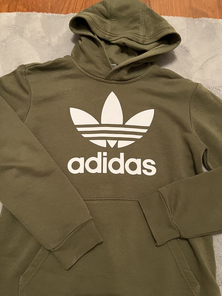 Bluza Adidas dla chłopca r.152 zielona