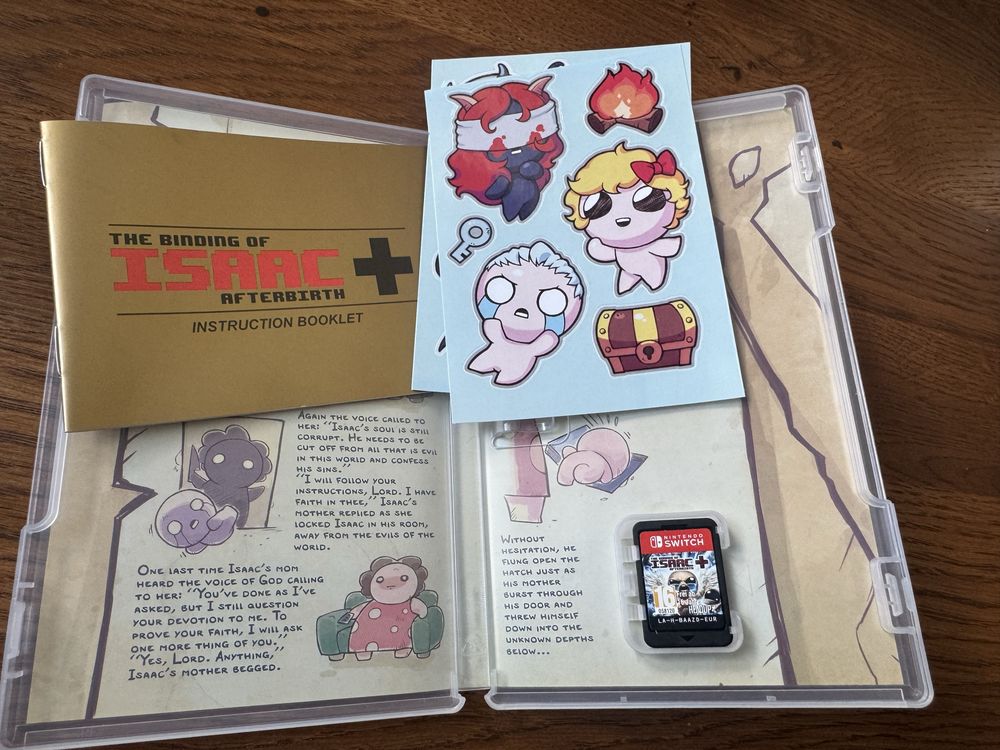 Binding of isaac afterbirth + na nintenfo switch