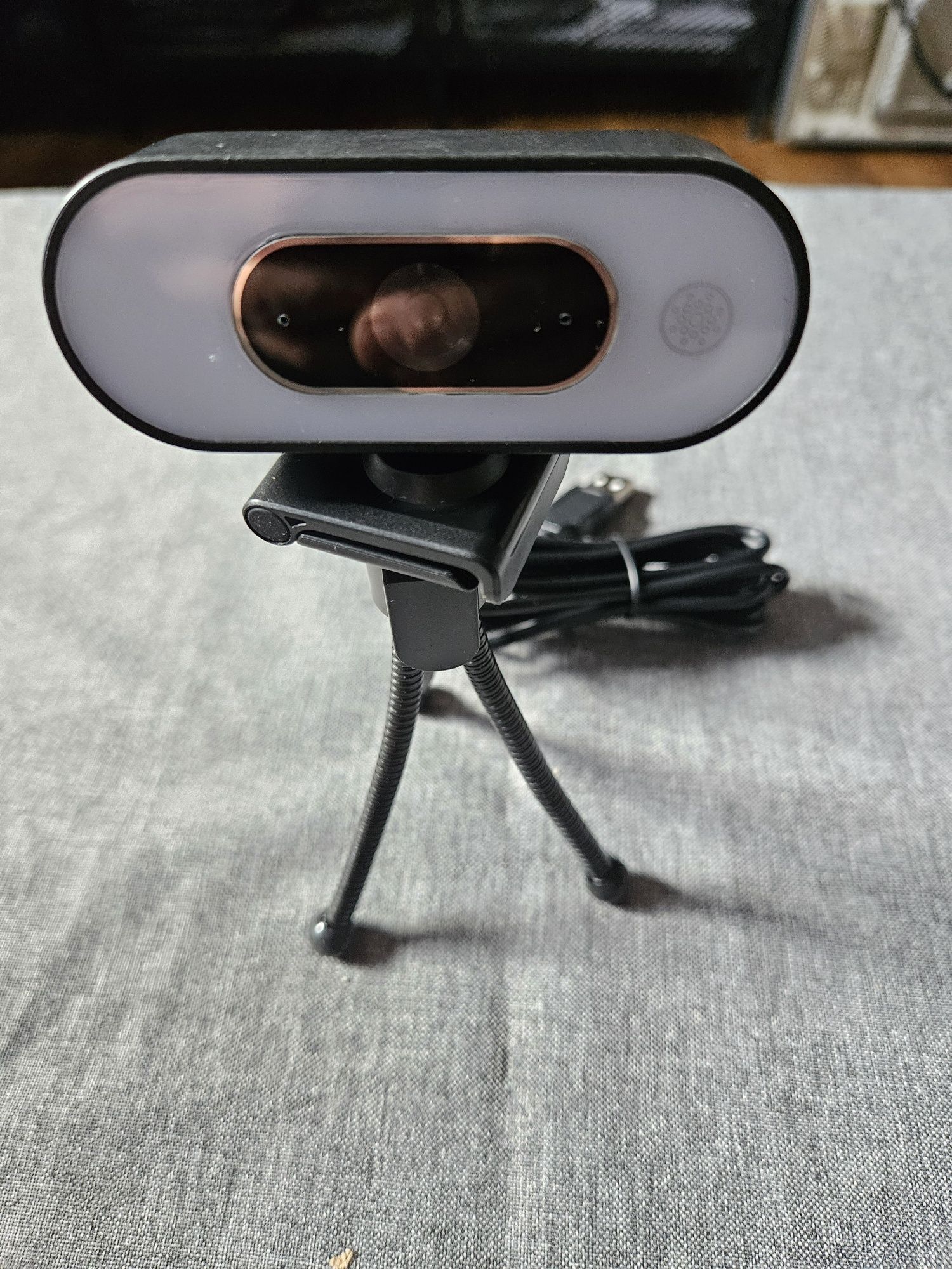 VIZOLINK W4F kamera internetowa z mikrofonem, Full-HD 2K, 3 światła pi