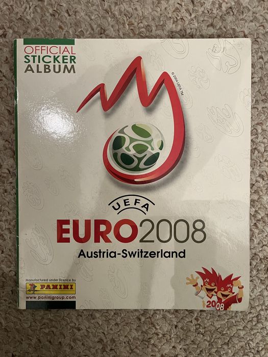 Albumy Euro Liga Mistrzów piłkarskie zestaw