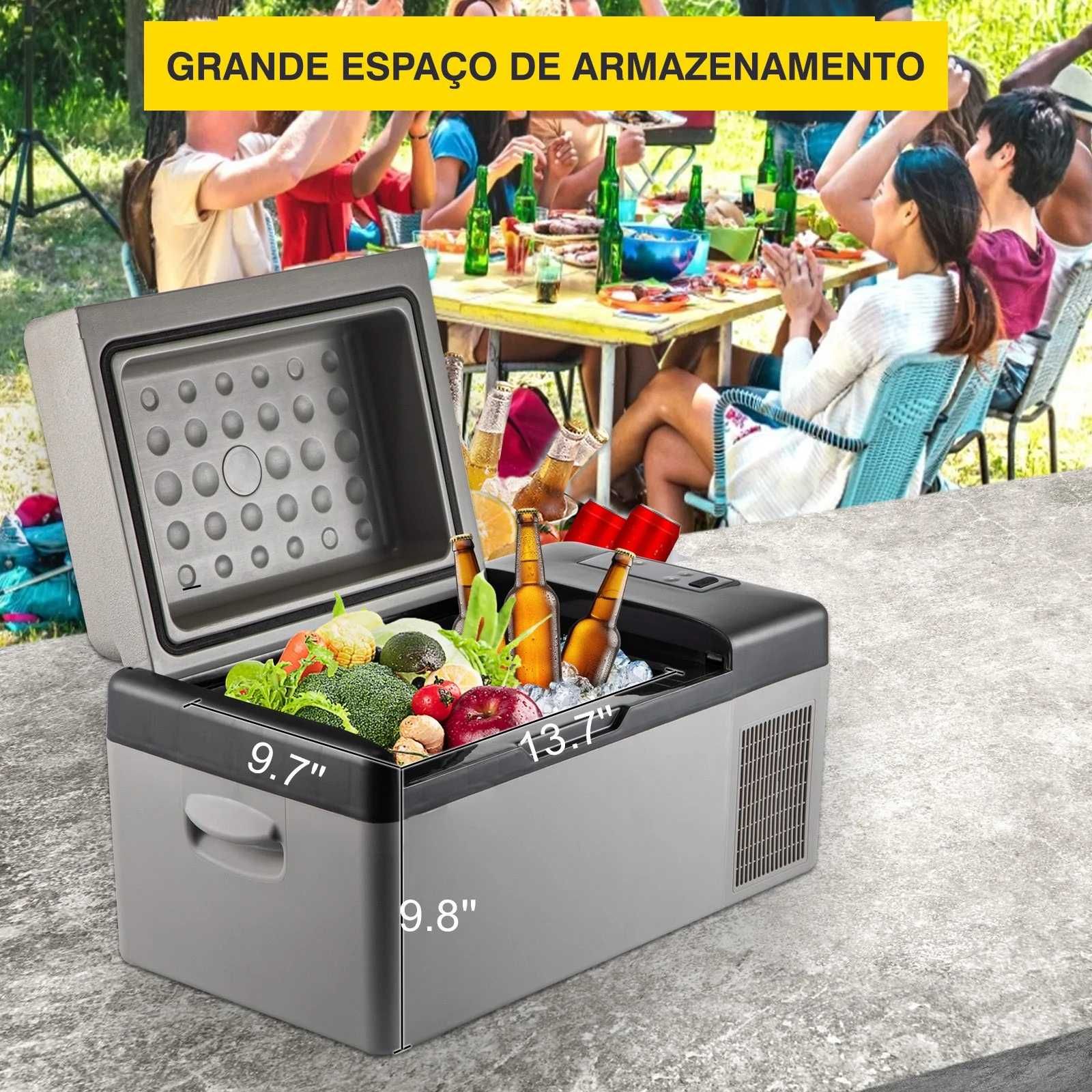 Arca frigorifica  frigorifico congelador Camping Box Veículo 15L