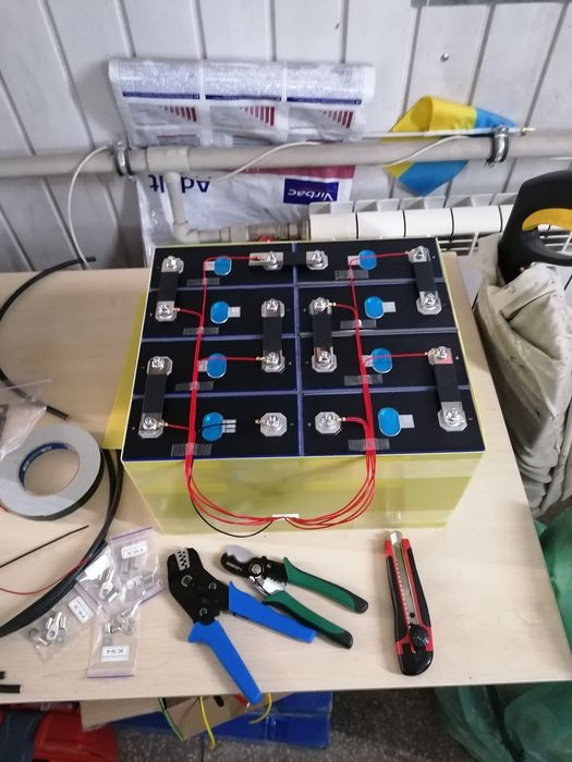 Аккумулятор EVE 24V lifepo4 280Ah  7,2 кВт и инвертор Must vhm