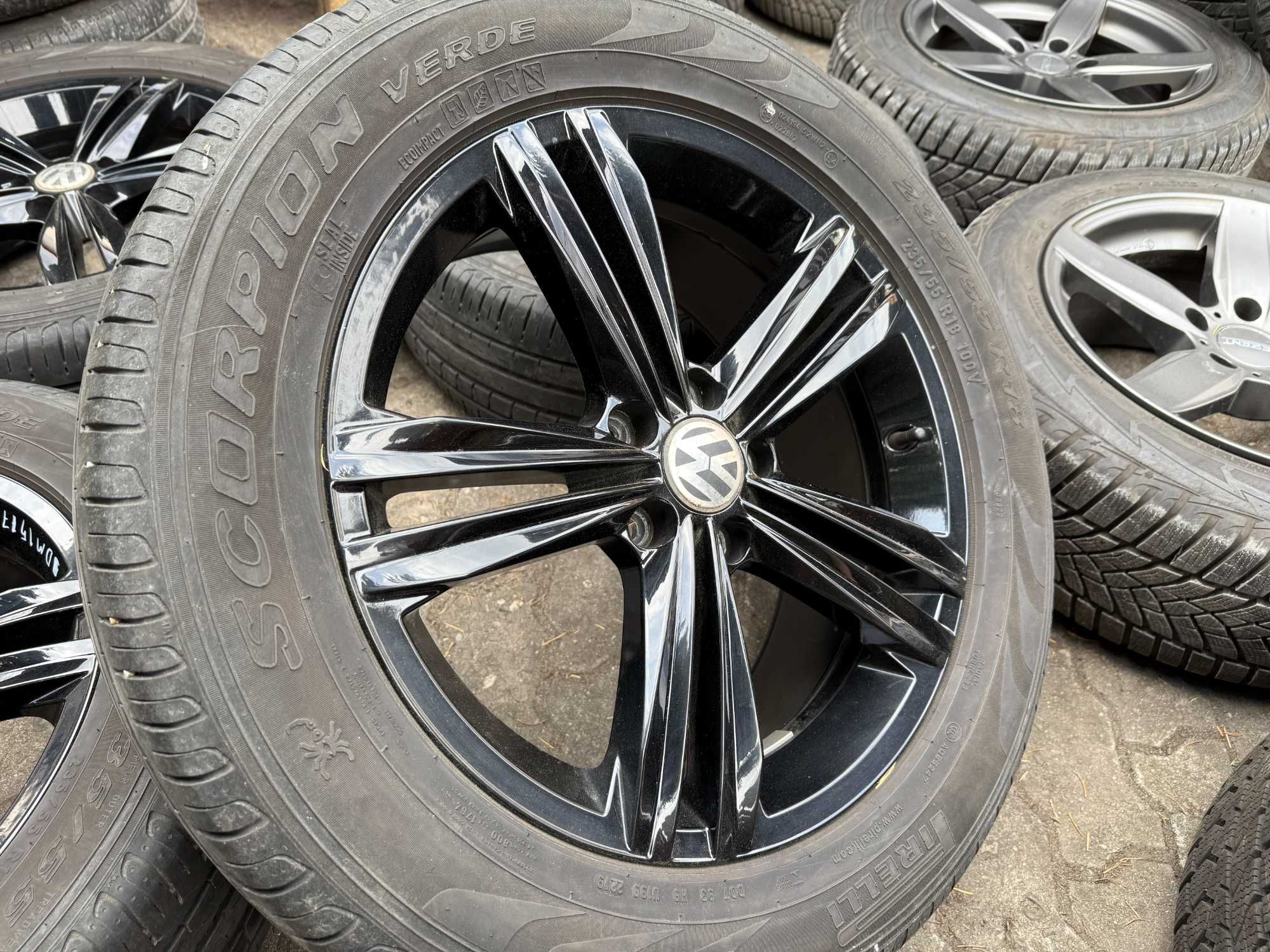 Felgi aluminiowe 18" 5x112 VW Tiguan Audi Q3 Skoda Kodiaq Tarraco