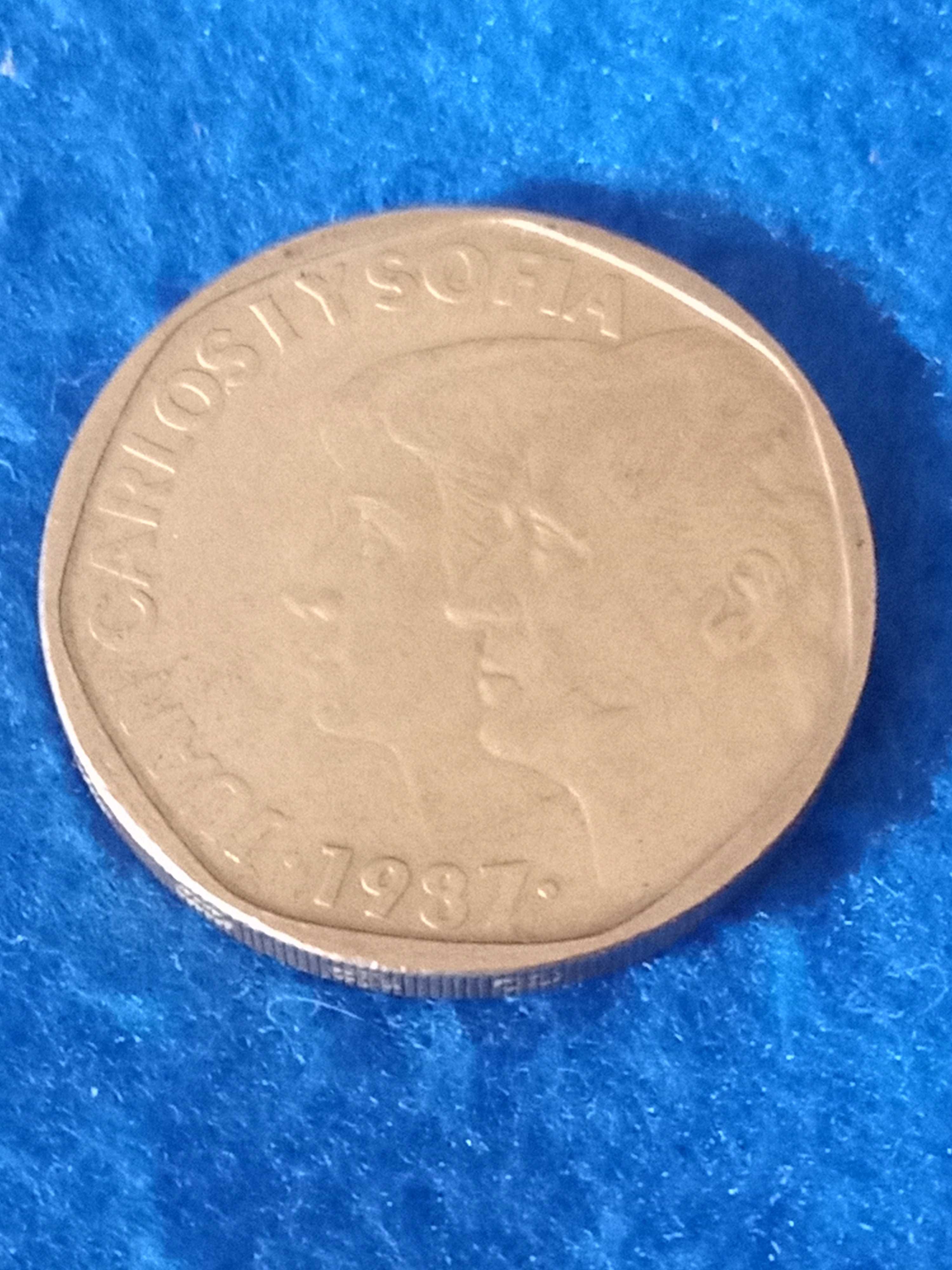 Moeda de 500 pesetas 1987