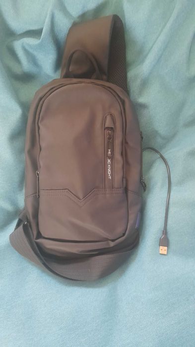 Torba na ramię nerka USB na tablet wodoodporna wielofunkcyjna