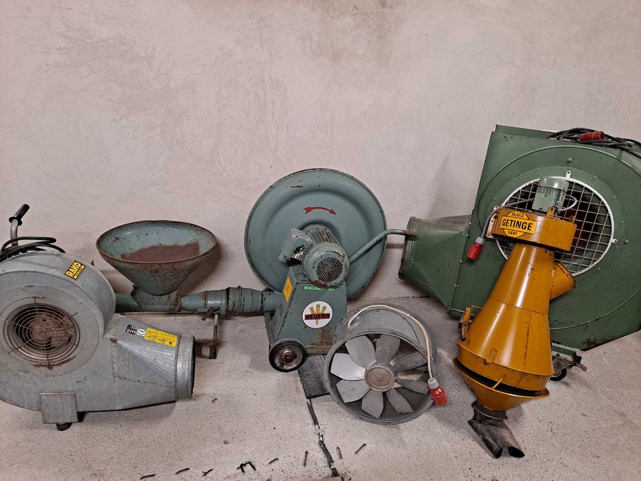 Wentylator dmuchawa do zboża wialnia czyszczarka przedmuch silosów