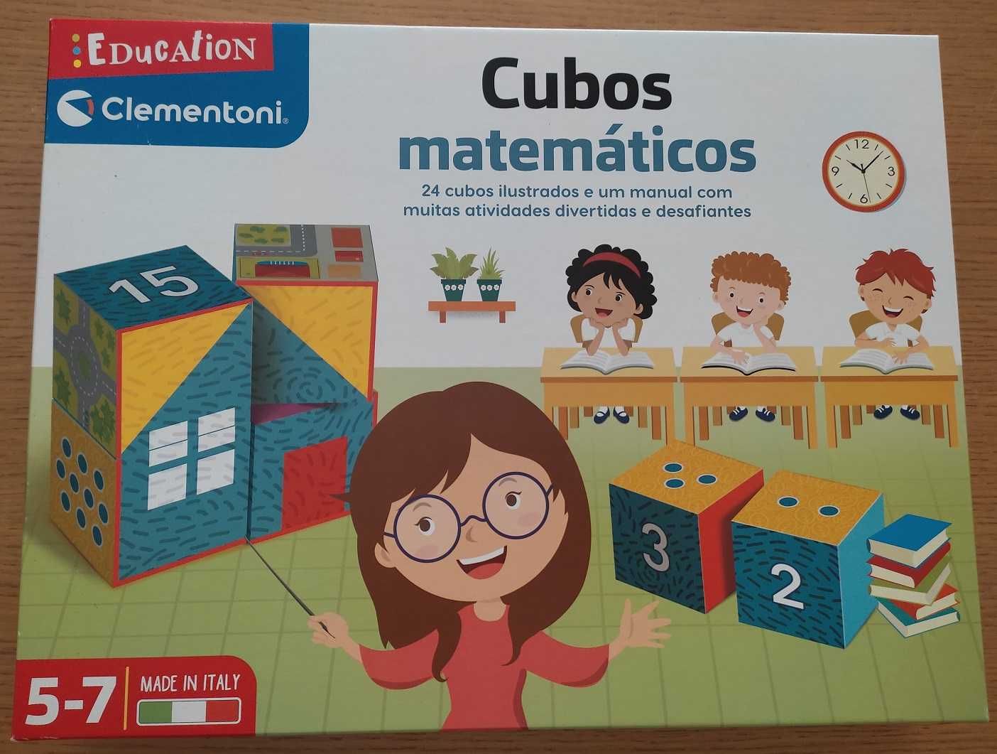 Jogo educativo "Cubos Matemáticos" da Clementoni