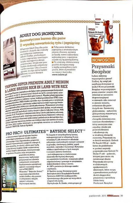 Gazetka zoo biznes 10/2015