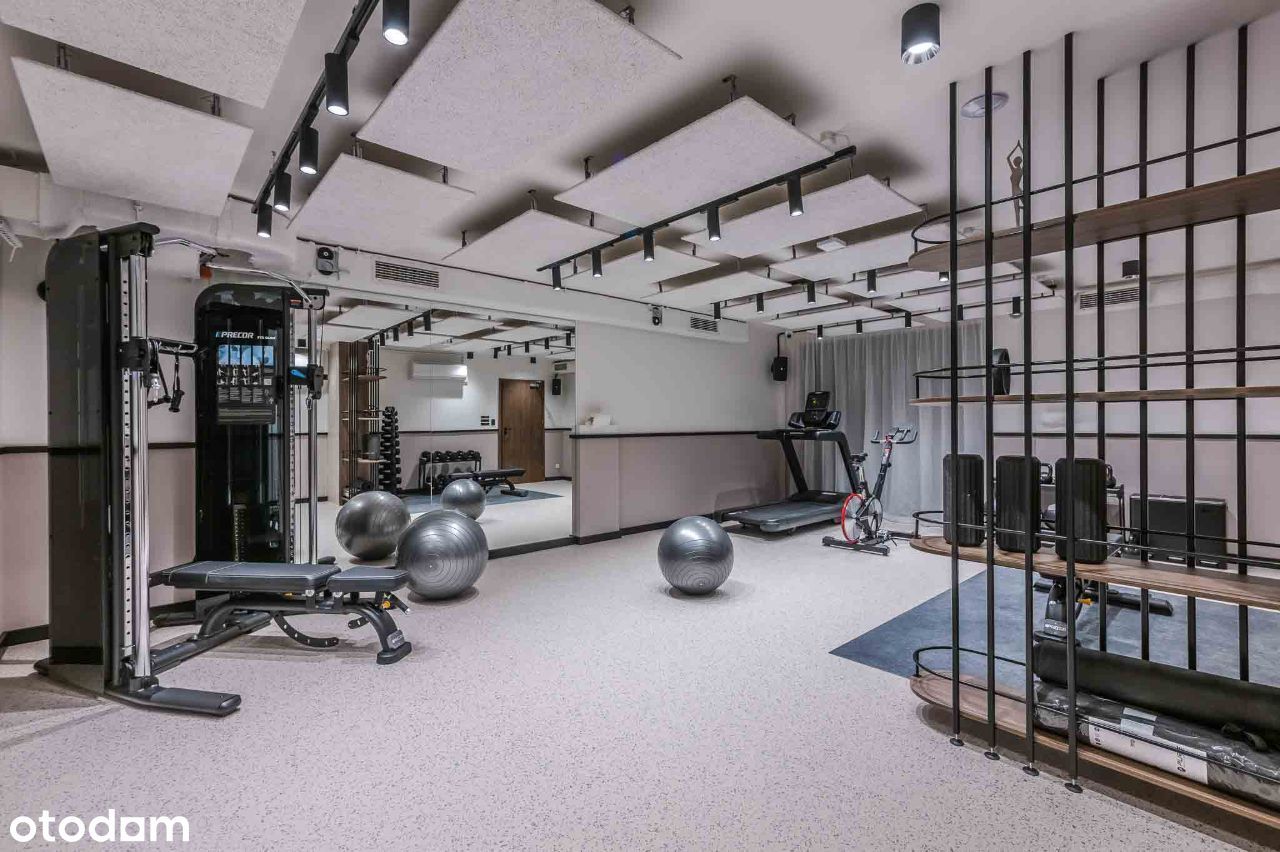 Cozy Compact studio+gym, sauna / Przytulne studio typu Compact