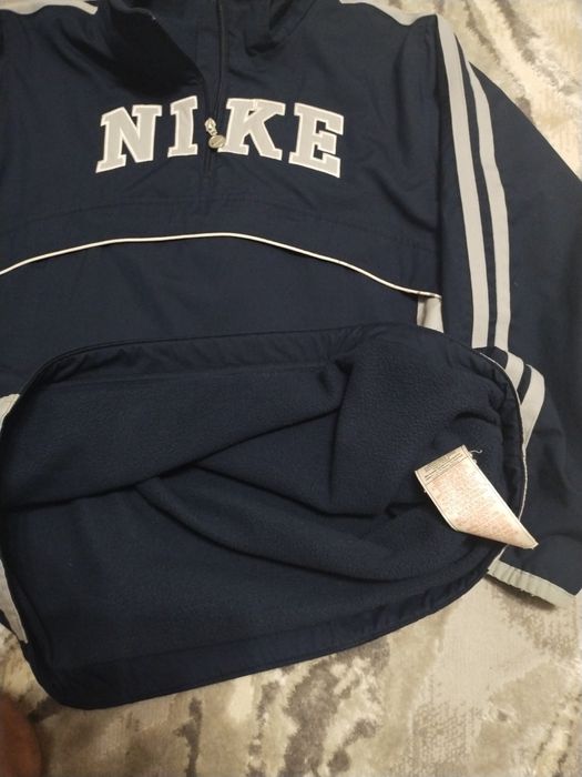 Вінтажна куртка анорак Nike з великим логотипом