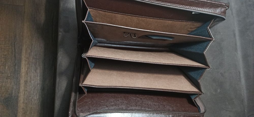 Teczka/aktówka brązowa