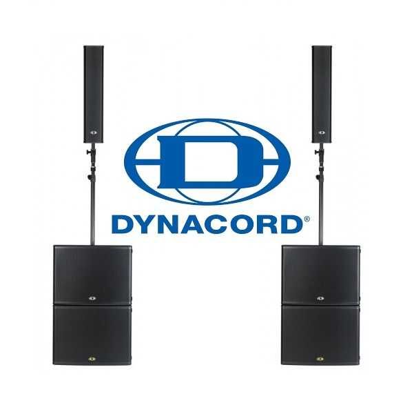 DYNACORD Vertical Array TS400 PSD215 PSE215 nagłośnienie kolumna DJ