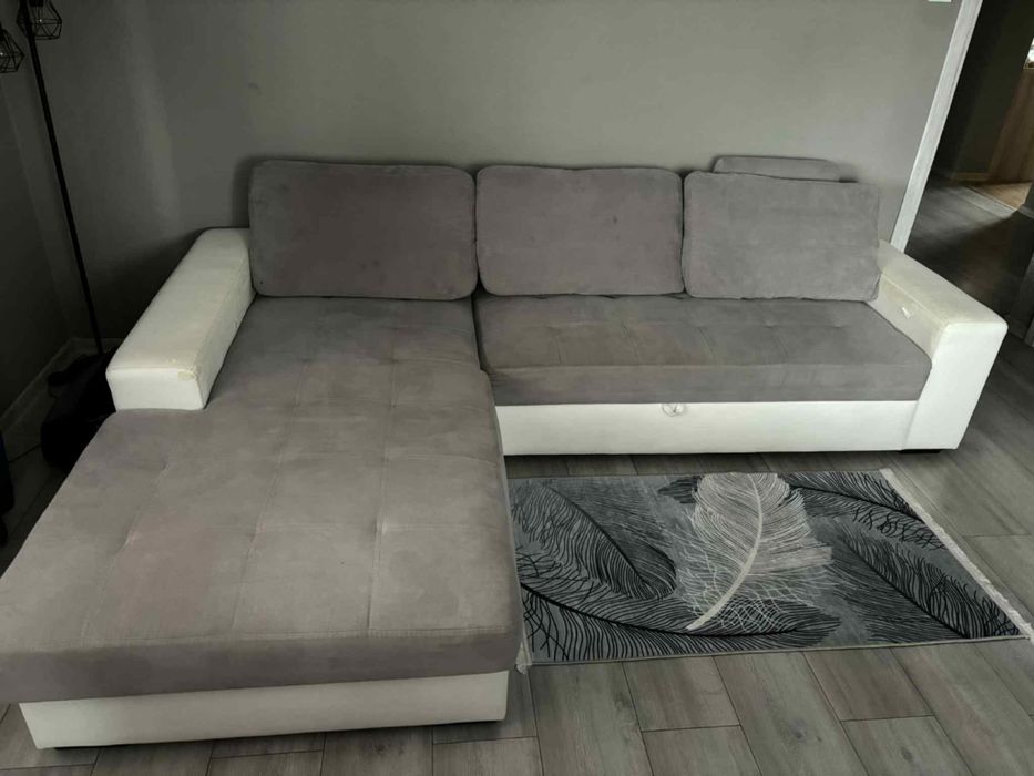 Narożnik z funkcją spania