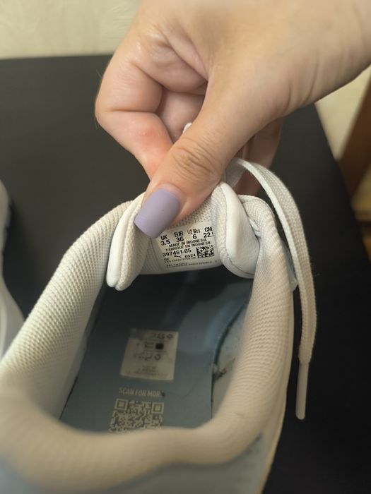 Кросівки PUMA жіночі , блакитні з білим. Кросовки Пума.