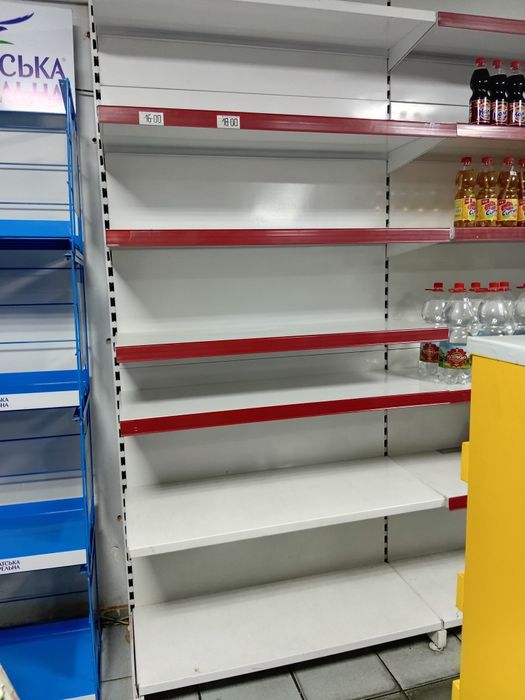 Стелажі торгівельні