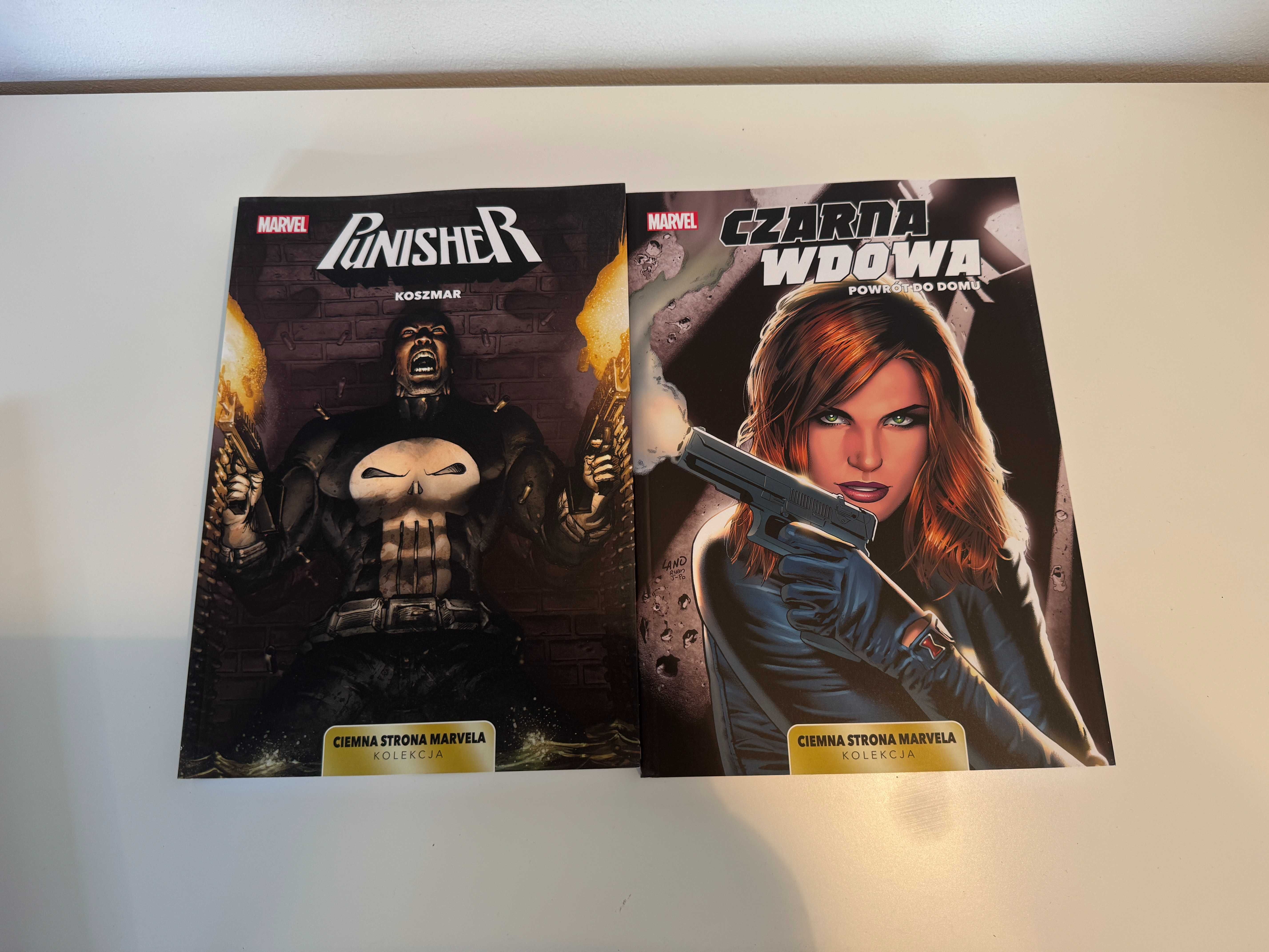 Komiksy Marvel - Ciemna Strona Marvela nr 2,4,5,6,9