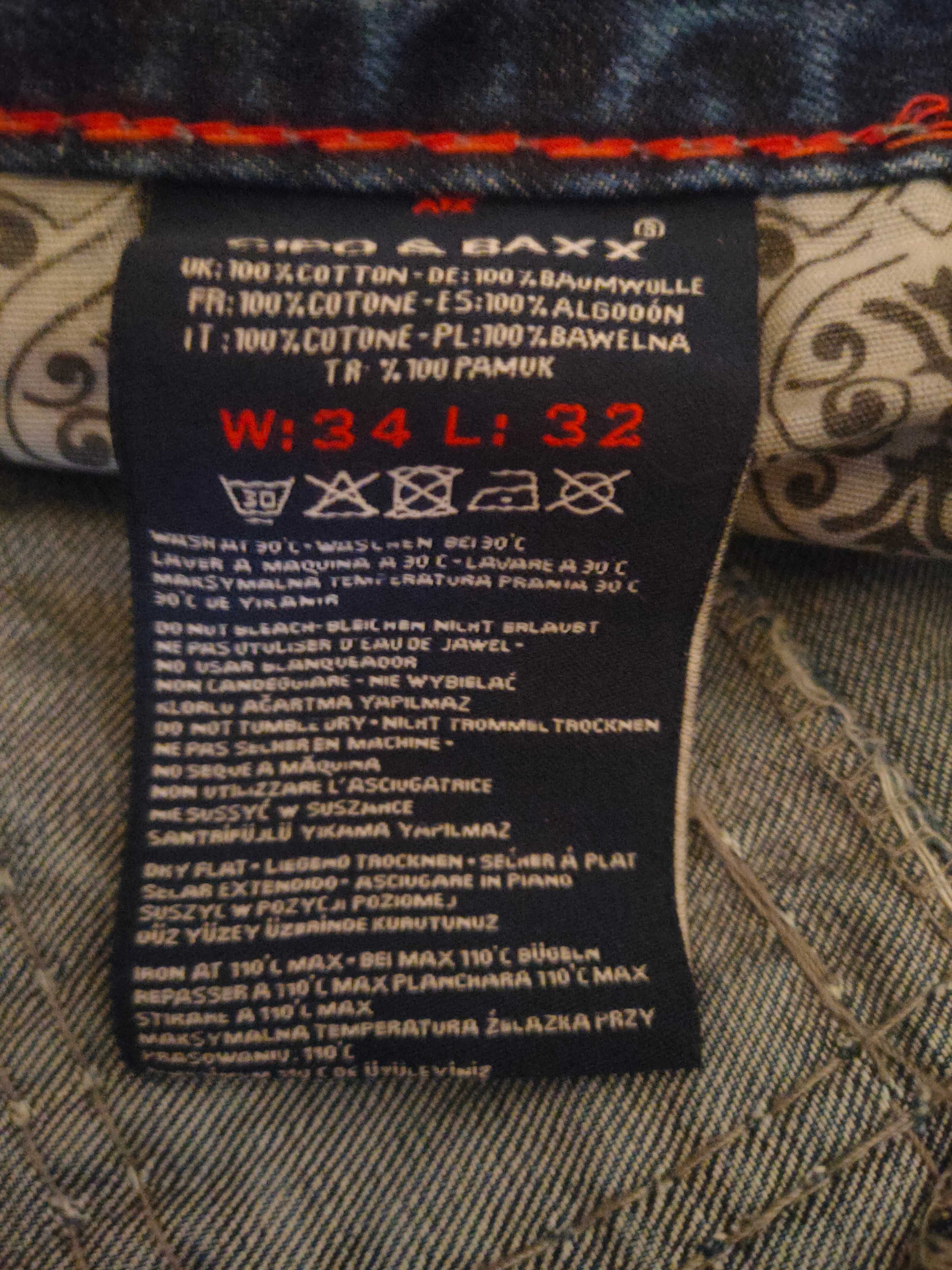 Spodnie Cipo Baxx - nowe z metkami i używane + kurtka nowa