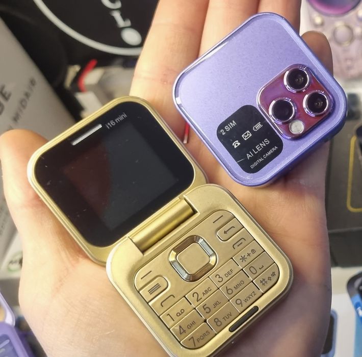 Mini FLIP Telefon Klapka Polski Menu Bez BLOKAD