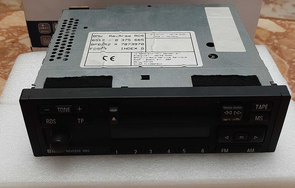 Оригінальна автомагнітола BMW Reverse RDS. Виробництво Німеччена.