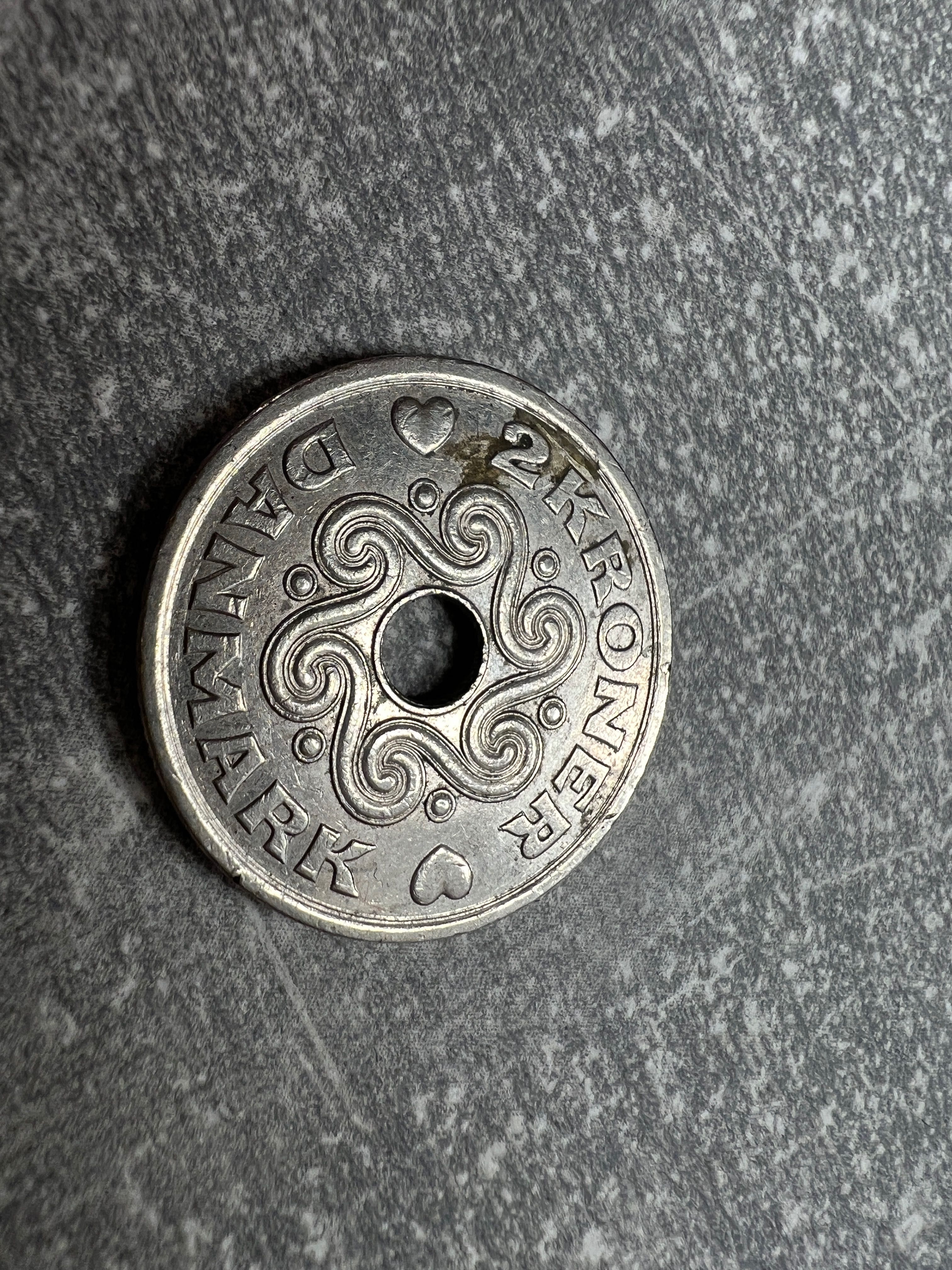 Moneta 2 kroner / 2 korony - Danmark / Dania - 2000 r.