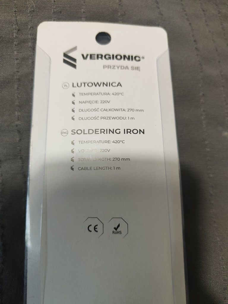 Lutownica oporowa kolbowa pistoletowa moc 30W