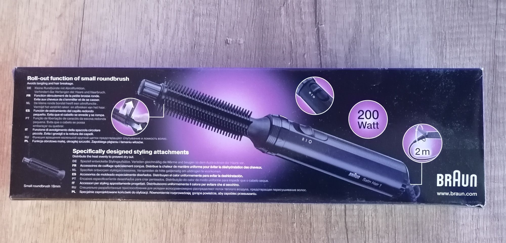 Lokówko suszarka Braun satin hair