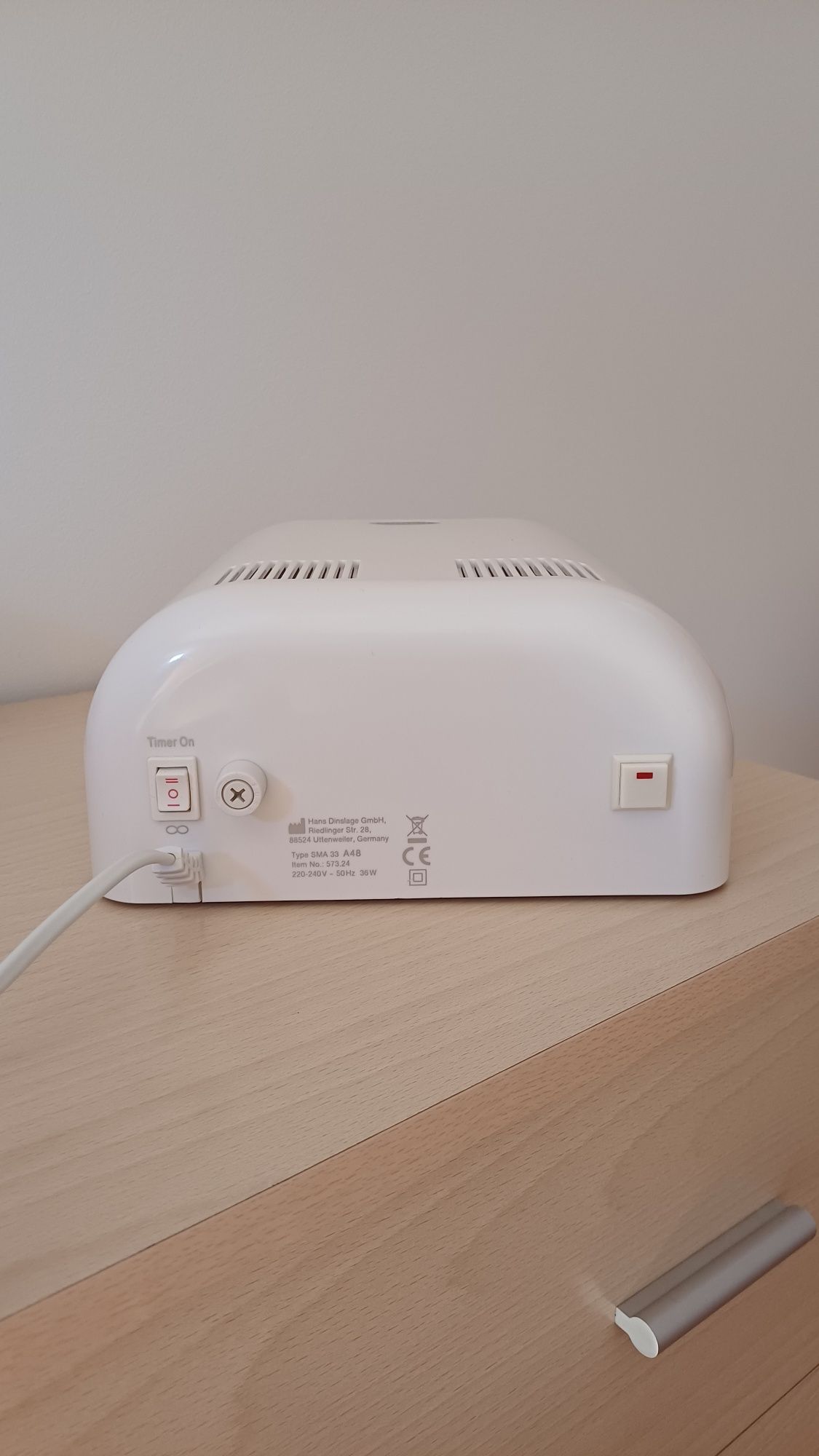 Máquina de secar unhas