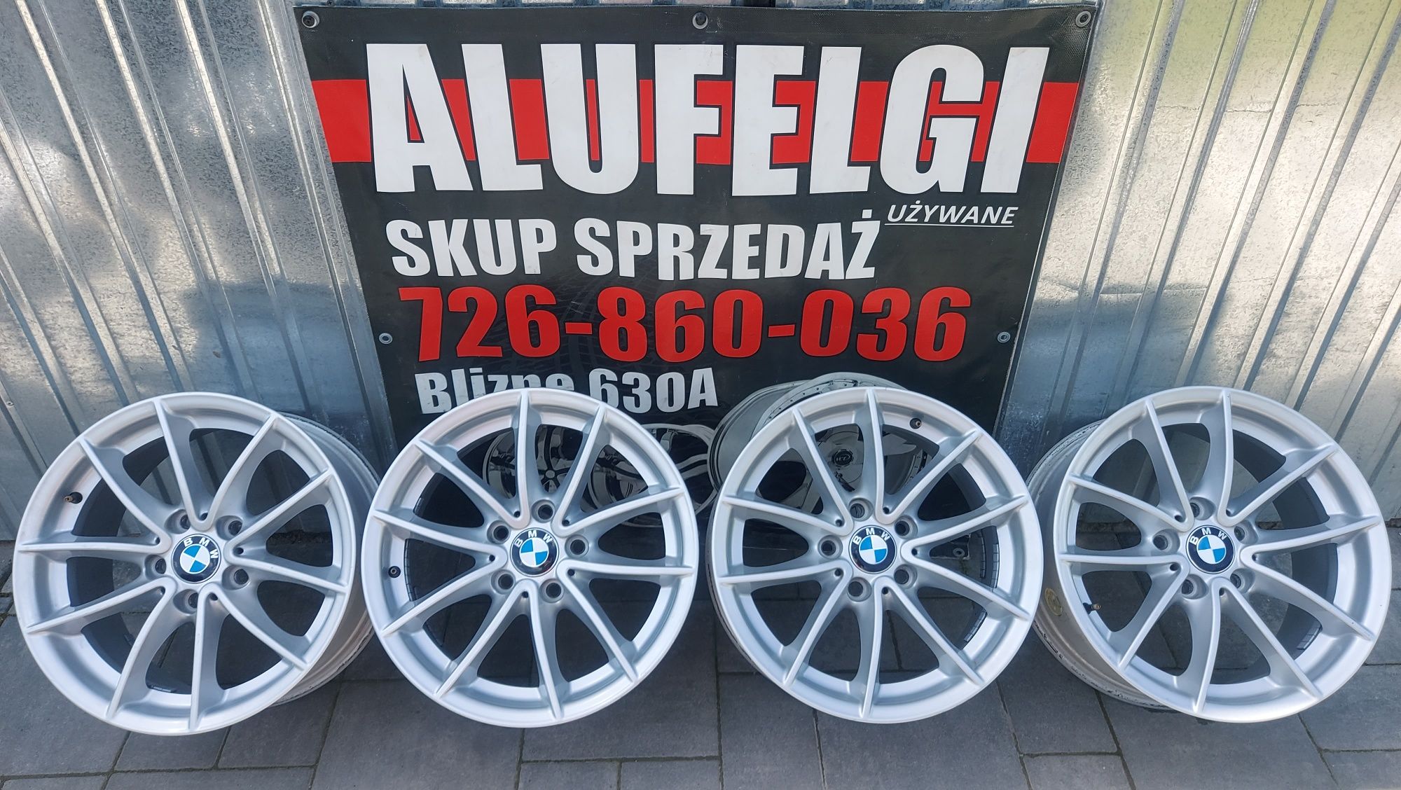 Alufelgi 17 cali 5x120 BMW ET32 - X3 X4 F30 E90 Super Stan!
