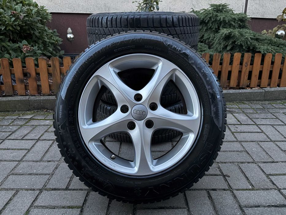 Alufelgi Koła zima 5x112 Audi A3 A4 A6 Passat Golf Leon 16 cali Zima