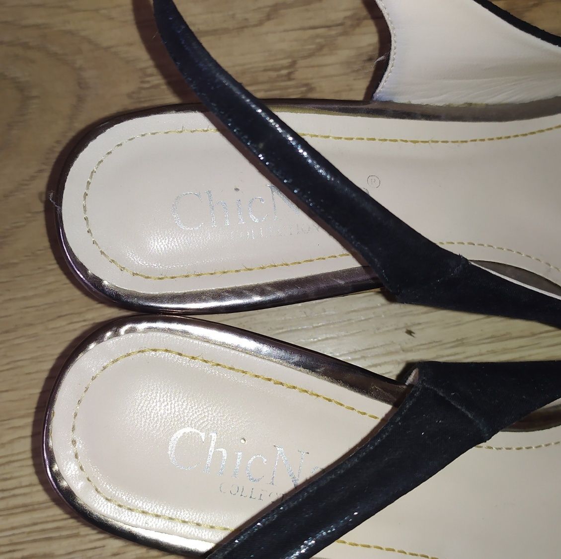 Buty koturn korek r. 37 * 23,5 cm Chic Nana