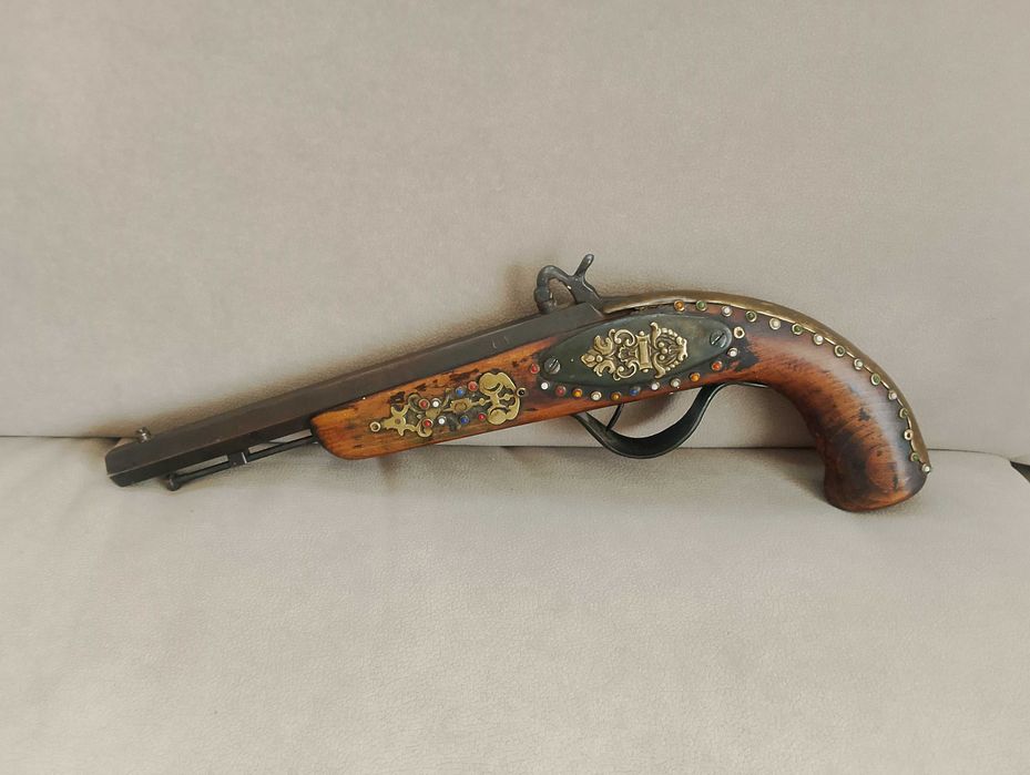 Pistolet kapiszonowy czarno prochowy kolekcjonerski