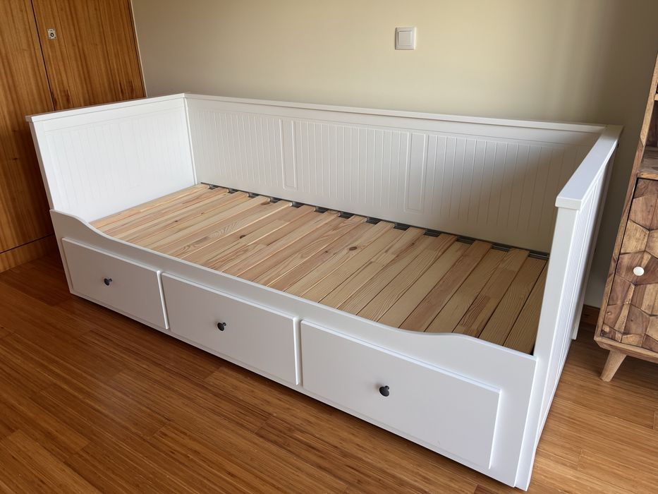 Cama individual/dupla c/gavetões IKEA 80x200