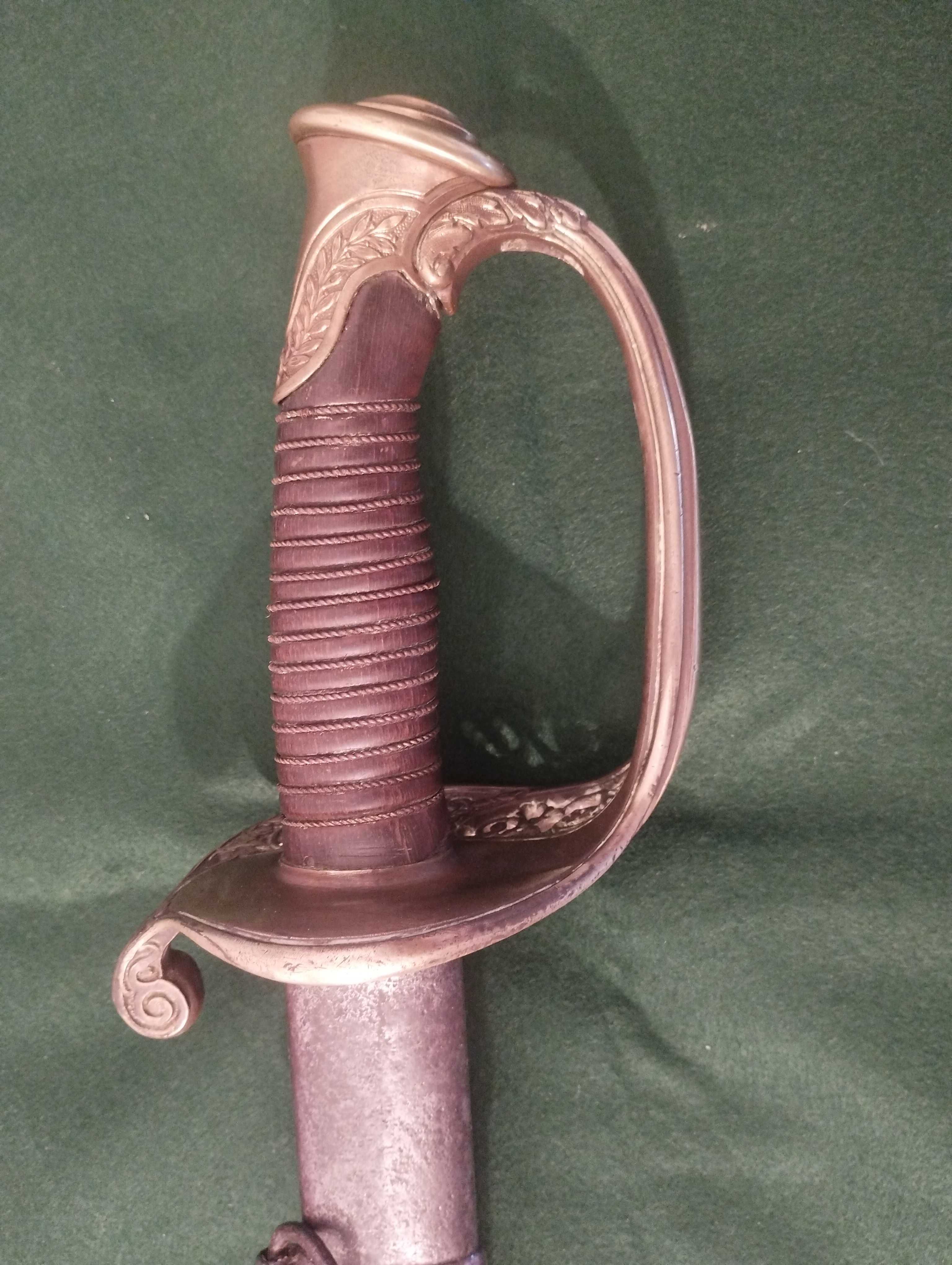 Sabre de oficial Françês de infantaria, modelo 1845,