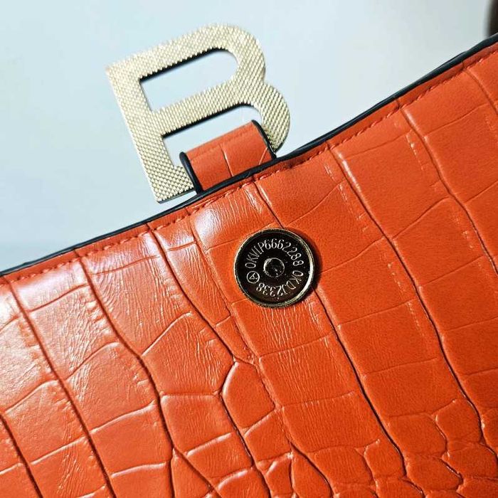 Bolsa de imitação de pele de crocodilo