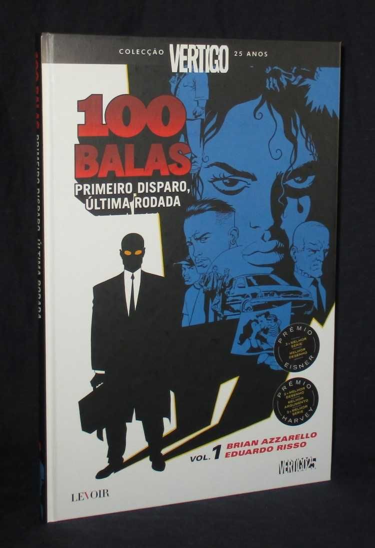 Livro 100 Balas Primeiro Disparo Última Rodada Brian Azzarello