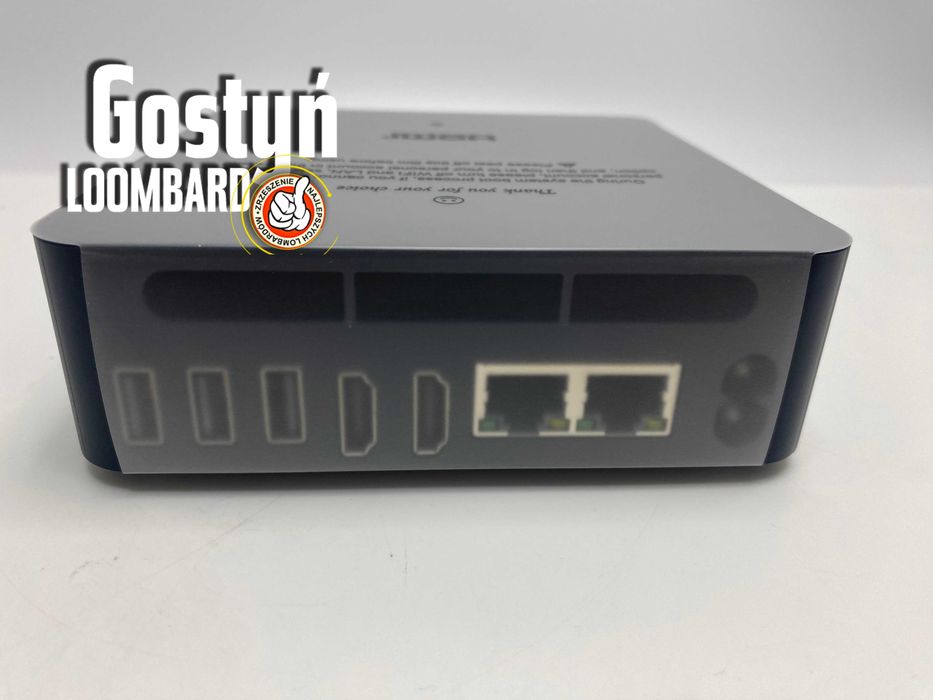 Od Lombard Gostyń Mini PC minikomputer Beelink EQ 16GB/512GB Nowy!