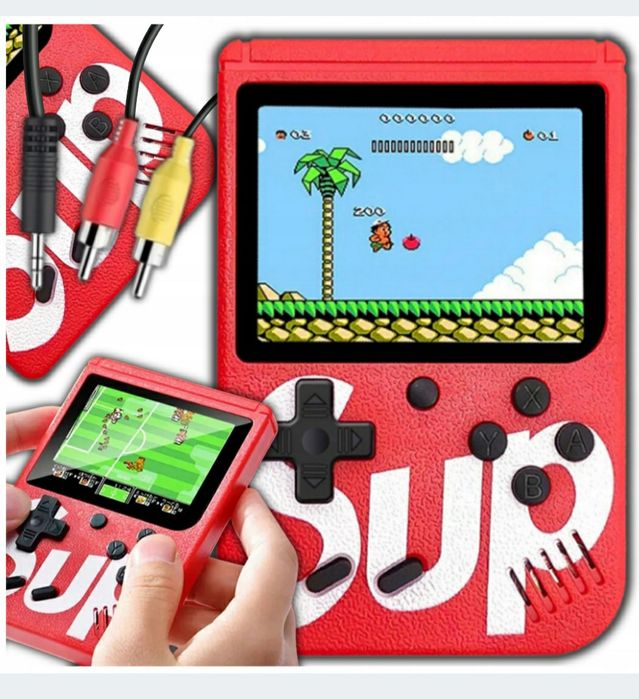 Konsola retro 400 gier Mario Tank Contra