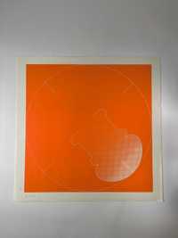Gravura de Pol Gachon / Abstrato Geométrico 1987