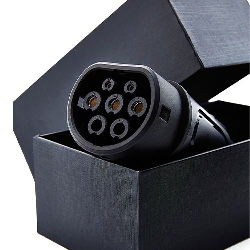 Adapter do ładowania samochodów EV Typ 1 na Typ 2 connector