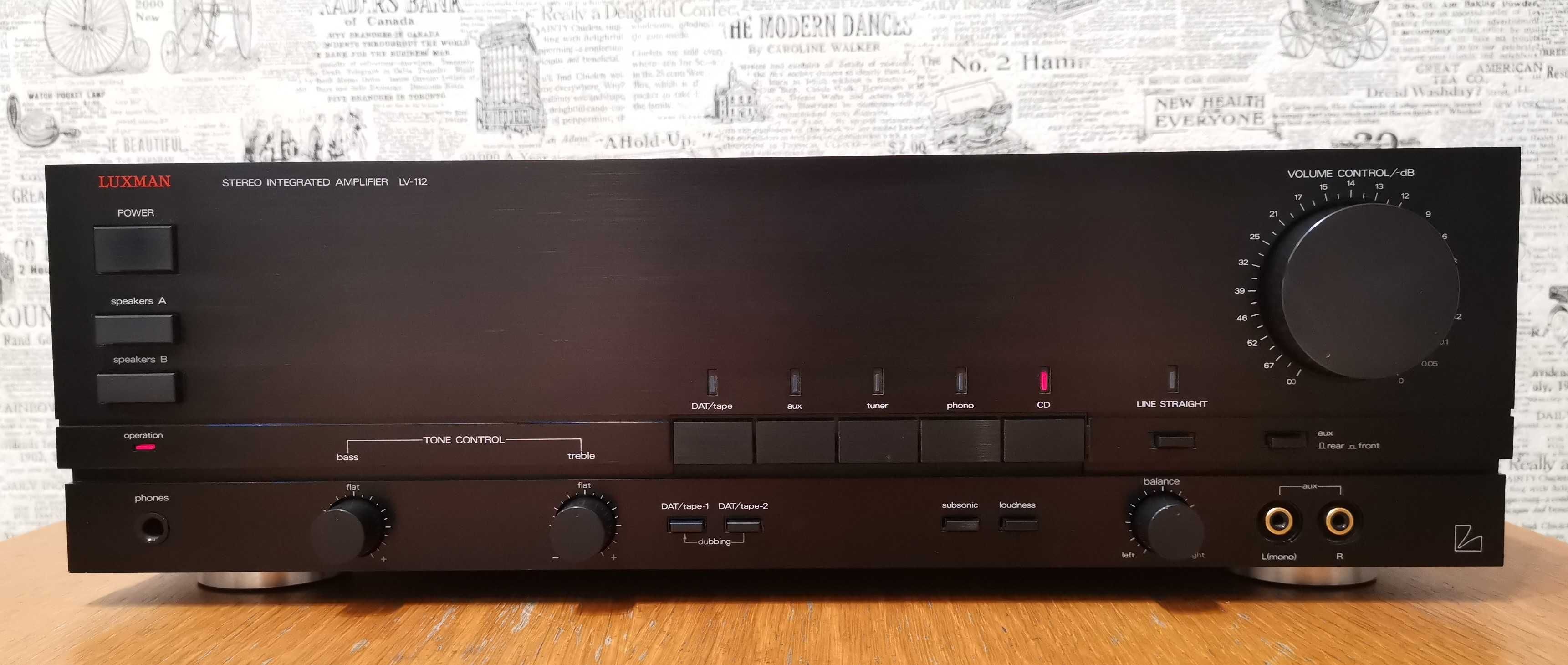 Wzmacniacz stereo Luxman LV-112